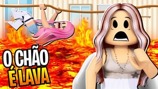 TENTE SOBREVIVER NO CHÃO É LAVA - Roblox