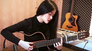 [Guitar Fingerstyle] การแสดงฟิงเกอร์สไตล์ที่โรแมนติกและสวยงามของนักดนตรีหนุ่ม [Love You 3000]