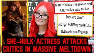 She-Hulk Actress Attacks Fans In MELTDOWN | Says She Doesnt Care About Season 2 & We Dont Matter