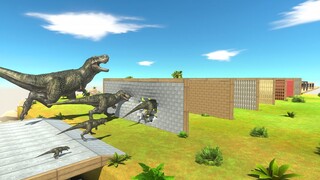 Different Size Carnivore Race - Animal Revolt Battle Simulator