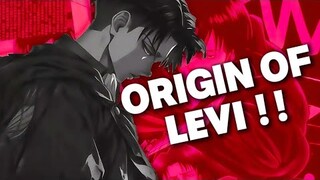 TRAGIC LIFE EXPLAINED OF LEVI 😨 !! CHAPTER Ø || ANYWAYS LEON