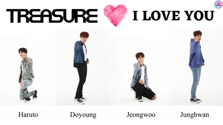 [ENG] TREASURE I Love You Maknae Line FanCam (Doyoung, Haruto, Jeongwoo, Junghwan) Dance Comparison