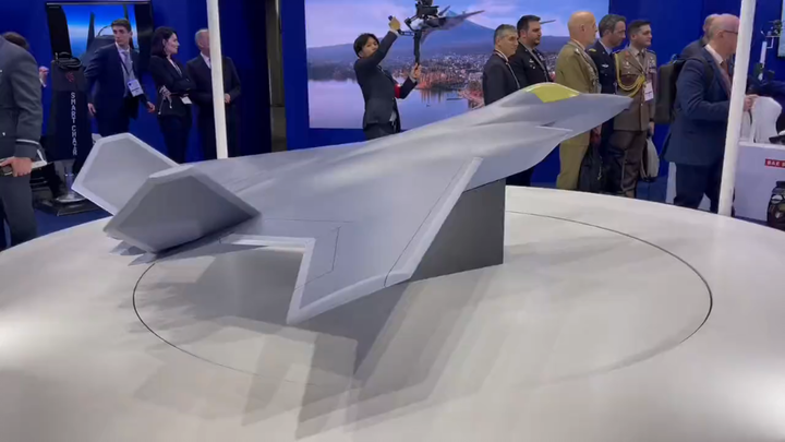 The UK, Italy, and Japan jointly unveil the GCAP conceptual design for a new-generation fighter.