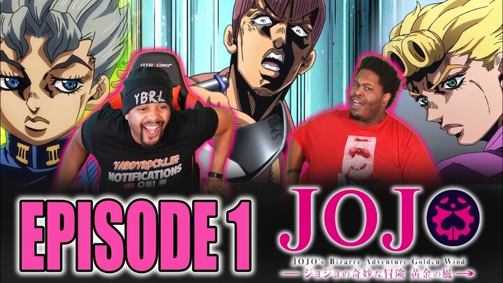 Golden Wind | JJBA Golden Wind Ep 1 Reaction