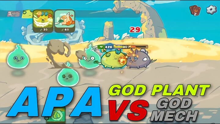 APA GOD PLANT VS GOD MECH DMP NOSE BLEED AKO 🤣