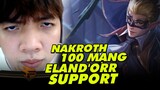Chiến Thuật Mới Của Team Flash Eland'orr Support Và Kèo Dễ Nakroth 100 mạng 100 Sao Từ Fan