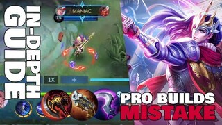 LANCELOT: Real Best Build  2021 // Top Globals Items Mistake // Mobile Legends