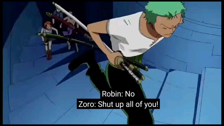 Zoro is bwesit