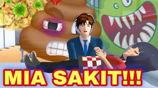 MIA SAKIT!!! | #dramasakura #sakuraschoolsimulator #fyp #fypシ #viral #fypage #viralvideo #gameplay