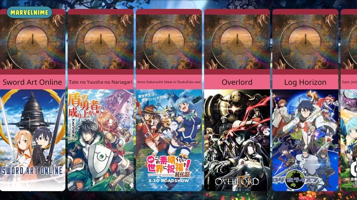 20 Rekomendasi Anime Isekai | Comparison
