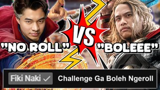 CHALLENGE TIDAK MASUK AKAL!! GA BOLEH NGE ROLL DARI BANG FIKI NAKI!! MAGIC CHESS MOBILE LEGENDS