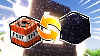 เมื่อผมเปลี่ยนวัสดุ TNT เป็นออบซิเดียน! ผู้เล่น: คราวนี้ผมตกนรกจริงๆ QAQ