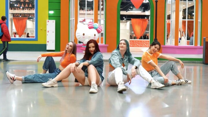 俄罗斯高颜值女神 BOOMBERRY 舞蹈翻跳 MAMAMOO《Dingga》