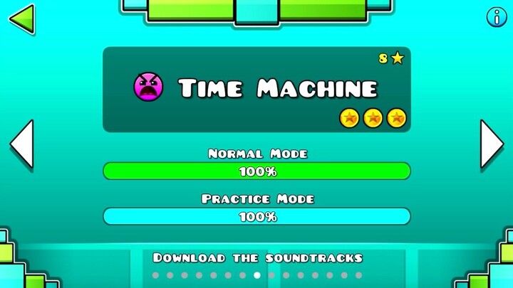 Geomtry Dash - Time Machine (All Coins)