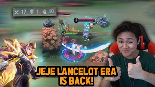 JEJE LANCELOT ERA IS BACK! KILL 17 SKILL 1 NO MISS - Mobile Legends