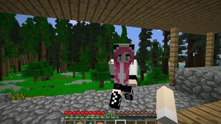 HEBI THỬ THÁCH TIÊU DIỆT QUÁI VẬT HAI ĐẦU TRONG MINECRAFT_HEBI GIẢI CỨU DÂN LÀNG