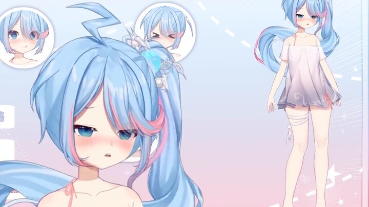 [Tampilan Model Live2D] Kamu pasti jago main kartu dengan gaya rambut ini! 【Saya paling suka Paimon】