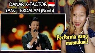 DANAR - Yang Terdalam (Noah) || X-FACTOR INDONESIA 2021 || Reaction