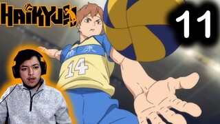 UNDERHAND SERVE?! - HAIKYUU SEASON 4 EPISODE 11 REACTION & DISCUSSION