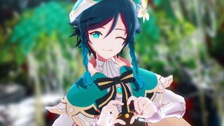 【原神MMD】*细数你灵魂中的点点光芒*-Inspiration【温迪】