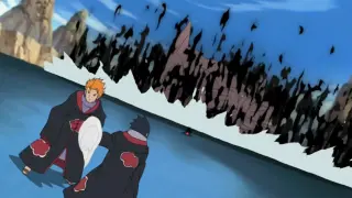 Sasuke first awaken Amaterasu to destroy the Eight-Tails in the first Akatsuki mission