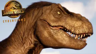 Tarbosaurus Patrols His Kingdom - Life in the Cretaceous || Jurassic World Evolution 2 �� [4K] ��