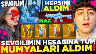 SEVGİLİMİN HESABINA TÜM MUMYALARI ALDIM! (30.000 UC 😲) | PUBG Mobile