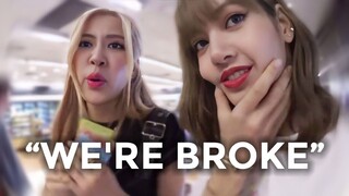 Blackpink Pretending they,re Broke  🤣