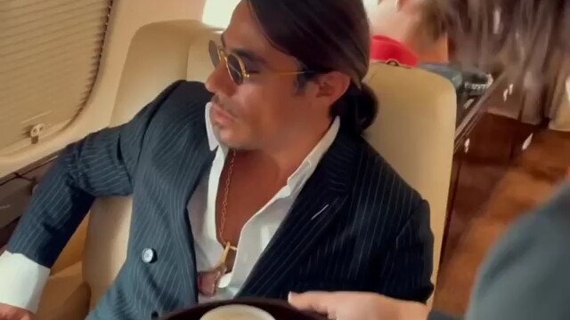 Pour Salt Brother a cup of cappuccino.