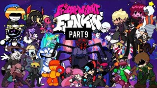 FNF All Characters Mod PART 9 | FNF All Characters Name | FNF Comparison