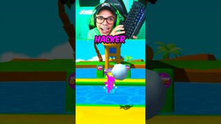 🤓NOOB vs 😎PRO vs 🔥HACKER en STUMBLE GUYS #stumbleguys #protips