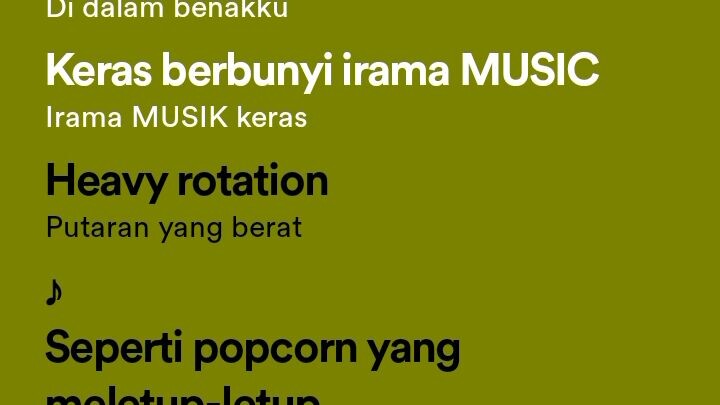 roger musik jkt48 Heavy rotation