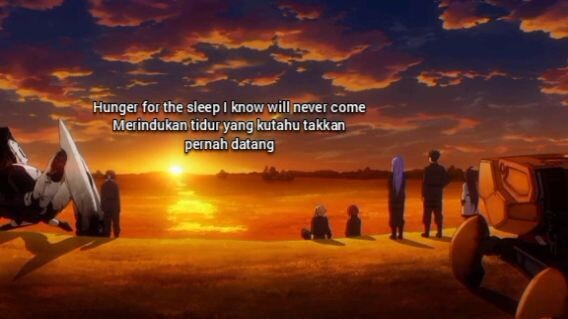 Hiroyuki SAWANO - voices of the chord Lycris terjemahan Indo