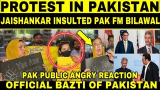 INDIAN🇮🇳 FM JAISHANKAR INSULATED PAKISTANI🇵🇰 FM BILAWAL | PAKISTANI PUBLIC ANGRY REACTION