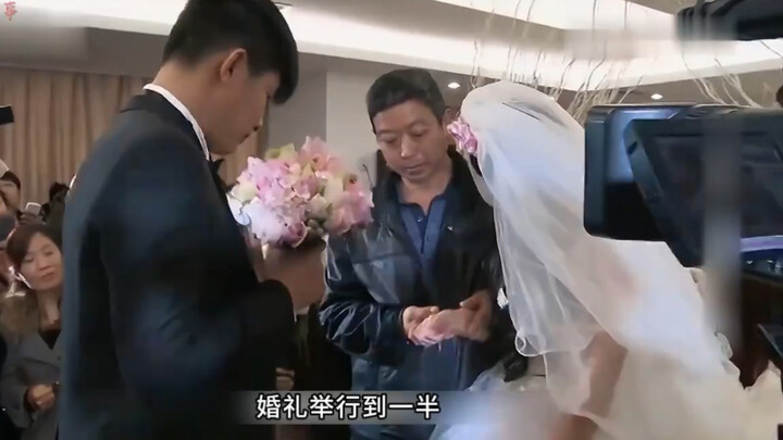 Halfway through the wedding, the bride suddenly changed her mind, saying, “I don’t feel like a human