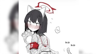 (蔚蓝档案/nekko)真白猫猫抓