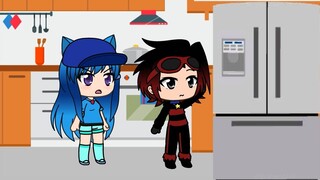 Close The Fridge - Gacha Life Funny Meme