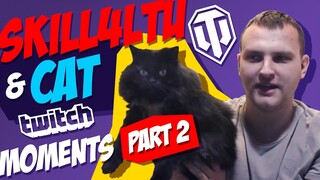 #2 Skill4ltu & Cat | Top Twitch Moments with Katite | World of Tanks