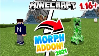 Morph Addon For Minecraft PE 1.16+ | Mob Disguise Addon For MCPE