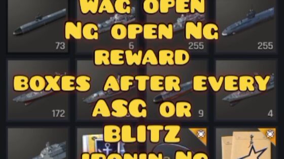 Unboxing ASG reward boxes