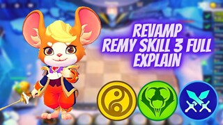 REVAMPED REMY TUTORIAL | REMY NEW SKILL 3  FULLY EXPLAINED | HOW TO USE NEW REMY SKILL ALL DETAILS