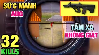 [PUBG Mobile] Cách Sử Dụng AUG Mạnh Nhất | Combo AUG + AWM Siêu Dame Xa | T98