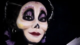 万圣节特别角色  寻梦环游记梅尔达仿妆