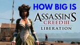 HOW BIG IS THE MAP in Assassin's Creed III: Liberation (Map 1)? Walk Across the Map