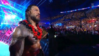 Roman Reigns entrance WWE Crown Jewel 2025
