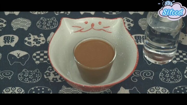 Làm sô cô la panna cotta 2 #amthuc