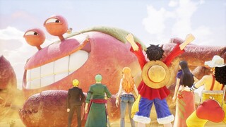 LUFFY VÀ ĐỒNG ĐỘI ĐÁNH BẠI VUA CÁ SẤU VÀ CƯỠI CUA KHỔNG LỒ TÌM CROCODILE - ONE PIECE ODYSSEY TẬP 7