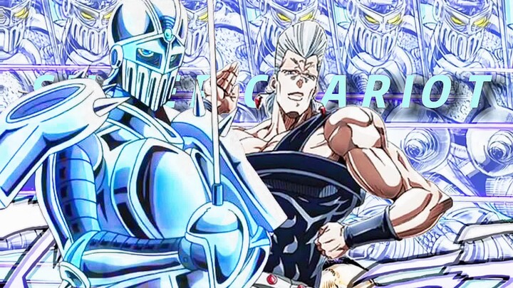 "My Stand is the Chariot card Silver Chariot"
