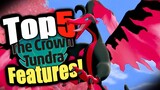 Crown Tundra Top 5 Features In the Sword and Shield Pokemon DLC!