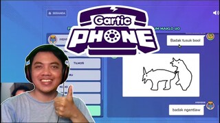 Sekelompok orang aneh nan receh lagi bermain Gartiic Phone